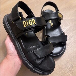 Dior dioract sandals 38